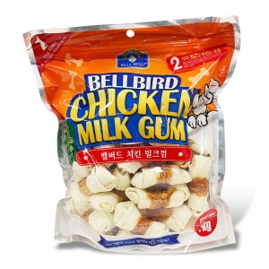 벨버드  치킨밀크껌 S 1kg (1개)