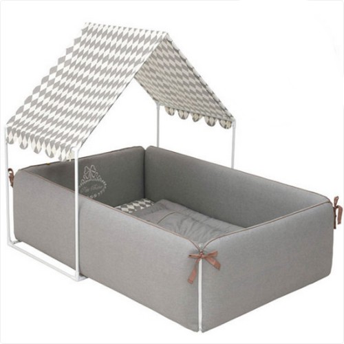 쁘띠베이비 토이 내추럴 2in1 범퍼침대+탑커버 (135x95cm)