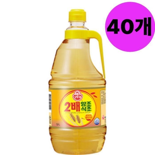 오뚜기 2배 양조식초 1.8L (40개)_이미지
