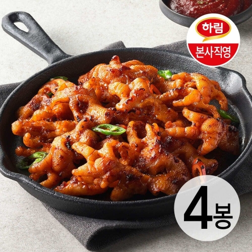 하림 IFF 한판 불닭발볶음 매콤한맛 300g (4개)