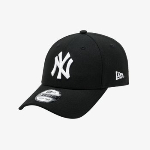 MLB 뉴욕 양키스 화이트 온 블랙 볼캡 블랙 14561873_이미지