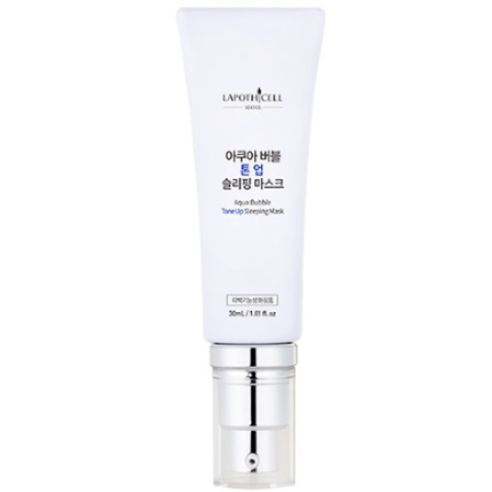 라포티셀 아쿠아 버블 톤업 슬리핑 마스크 30ml (1개)_이미지