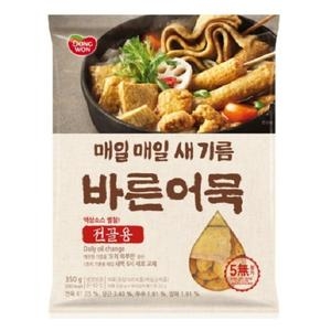 동원F&B 바른어묵 전골용 350g (1개)_이미지