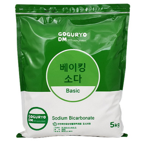 고구려DM 베이킹소다 베이직 5kg이미지입니다. 누르면 해당 게시물로 새창이동합니다.