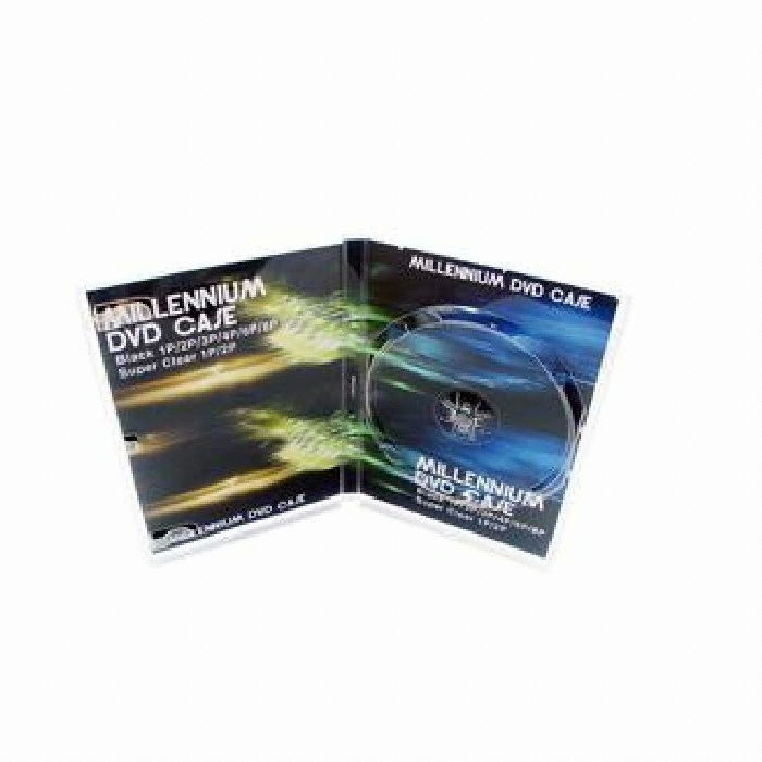 Millennium DVD 1P 케이스 슬림 투명 (200장)