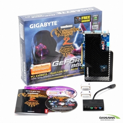GIGABYTE 지포스 8600GT 512MB Silent-Pipe2.5 네버윈터나이츠2_이미지