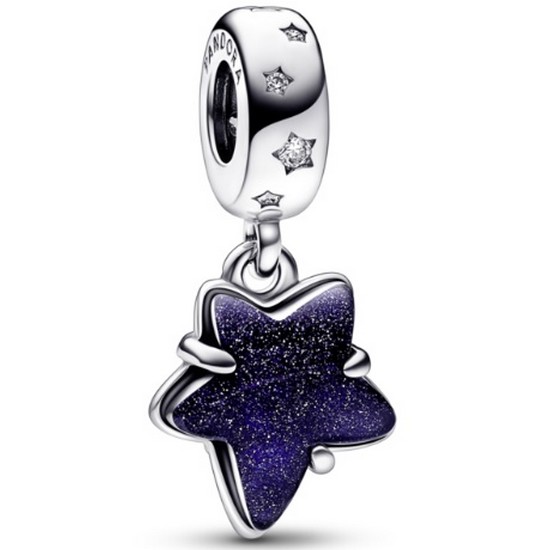 판도라 셀레셜 갤럭시 스타 뮤라노 댕글 참 792368C01_이미지