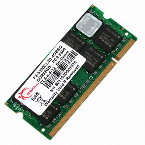 G.SKILL 노트북 DDR2-667 CL-4 SQ So-Dimm 패키지 디직스