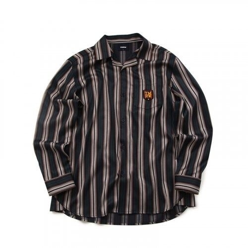 TMRW 라인테이프 오픈칼라셔츠 113TOH331U_DN_이미지