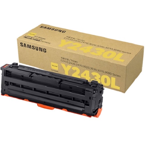 삼성전자 정품 CLT-Y2430L 노랑 (정품)_이미지