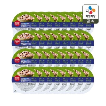 CJ제일제당 <b>햇반</b> 미니밥 라이스플랜 렌틸콩현미밥 110g