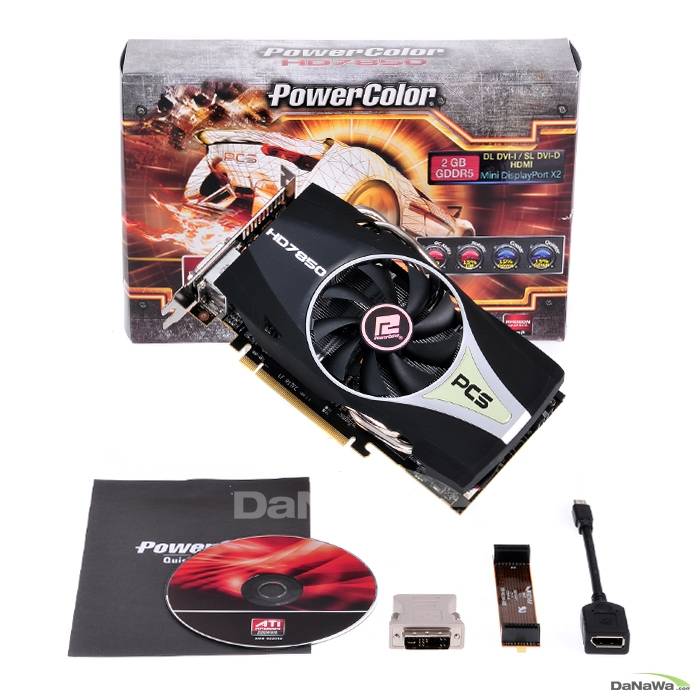 PowerColor 라데온 HD 7850 PCS+ D5 2GB KPC_이미지