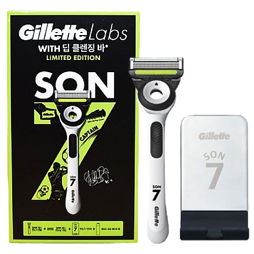 질레트 랩스 딥클렌징바 손흥민 2.0 에디션 (면도기1개+젤)_이미지