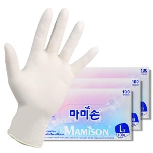마미손 니트릴 <b>장갑</b>(L) 100매
