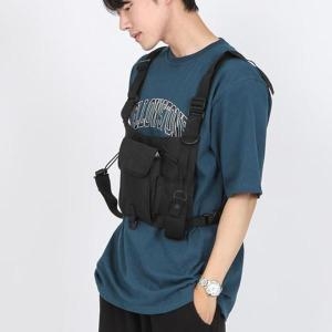 셀러허브 남자 멀티 체스트백 훈련소 정리 전술 가방 S12265654_이미지