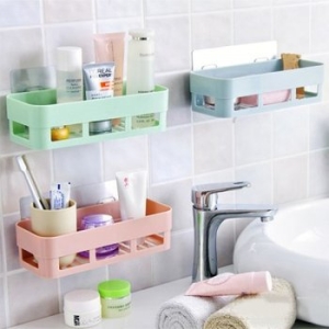 [불명] 흡착식 욕실/주방 다용도 정리선반 그린 휴대용 접이식 간이의자