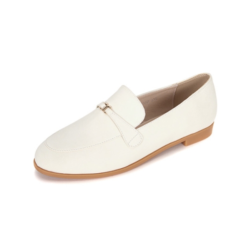 무크 엠. 테사 M로고 캐주얼 로퍼 아이보리 516623203ZQ_이미지