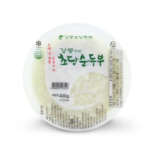 강릉초당두부 강릉하면 초당순두부 400g (1개)_이미지