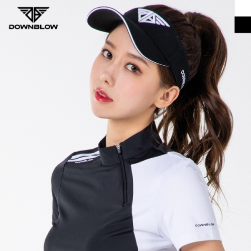  다운블로우 여자 골프썬캡모자