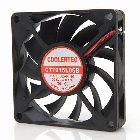 COOLERTEC CT-7015L05B-2P 볼 저소음(5V)_이미지