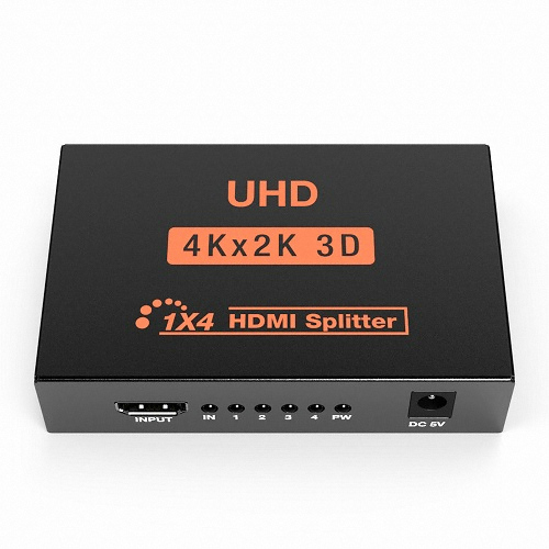 이지넷유비쿼터스 넥스트 1:4 HDMI 분배기 (NEXT-514SP4K)이미지입니다. 누르면 해당 게시물로 새창이동합니다.