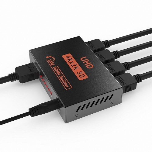 �������������ͽ� �ؽ�Ʈ 1:4 HDMI �й�� (NEXT-514SP4K)