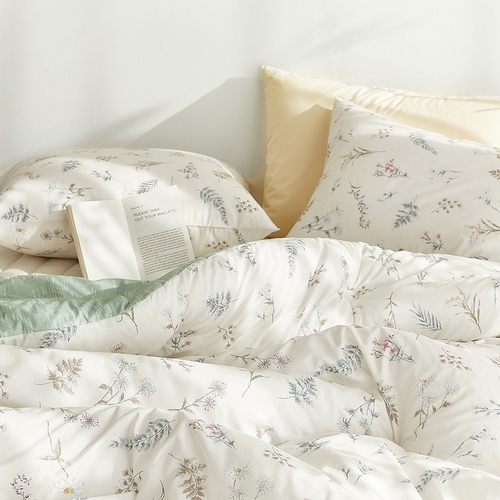 알레르망 파르페 루이스 60수 면모달 차렵이불세트 (퀸 Q)