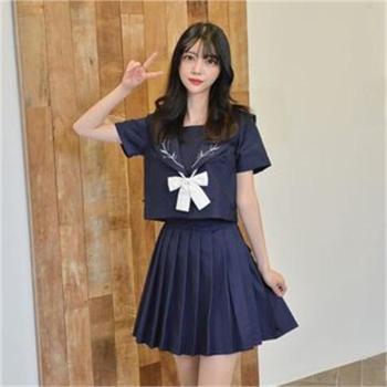 오노마 ONM 퓨어 리프 네이비 세라복 세트 반팔 S7987073_이미지