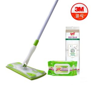 3M 스카치브라이트 일반 막대걸레 표준형 (+정전기60매, 물걸레20매)_이미지