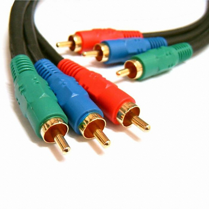 라인업시스템 LANSTAR 고급 DVD 컴퍼넌트 케이블(DVD3R-6MM) (10m)