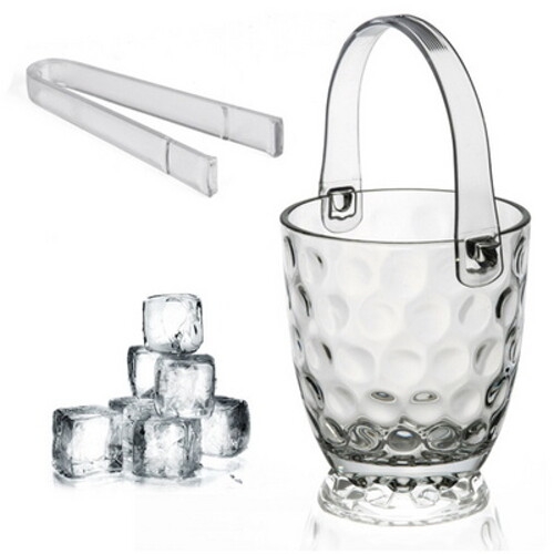  아트웨어 아이스버킷 퓨어 도트 와인쿨러 집게포함