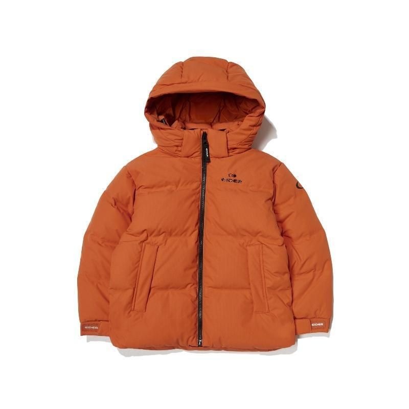 JUW23512OT JUW23512 OT STELOL P 스테롤 푸퍼 키즈 UNI 다운 자켓 ORANGE RUST 1000565346267