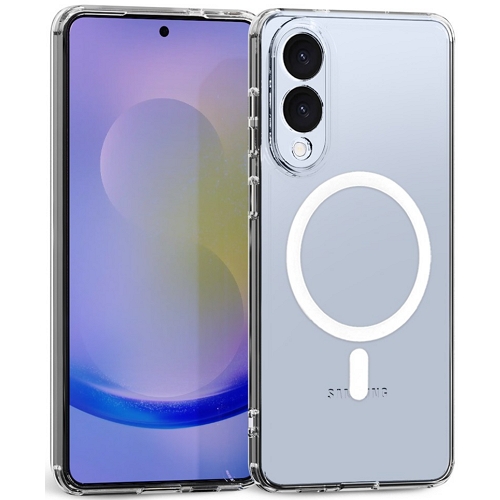 맥앤블랙 갤럭시S25 엣지 2배 자력 맥세이프 투명 케이스_이미지