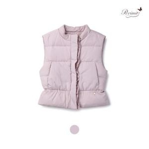 페리미츠 아동 여아 프릴 푸퍼 핑크 조끼 P2445V074_이미지