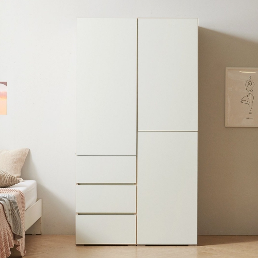 BIF보루네오  마르체 이안 싱글장 서랍 옷장세트 1000