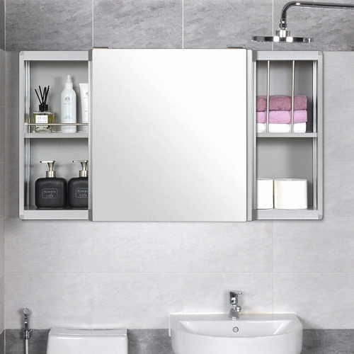 나인앤나인 모아시스템즈 모던 알루미늄 욕실장 A타입 (1000x600)