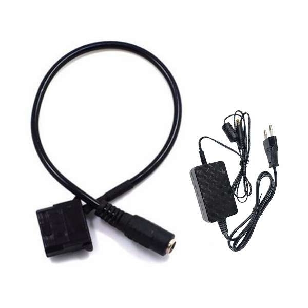 EVERCOOL COOLMARKER DC 12V jack to IDE 4P 케이블 (0.28m, 어댑터포함)