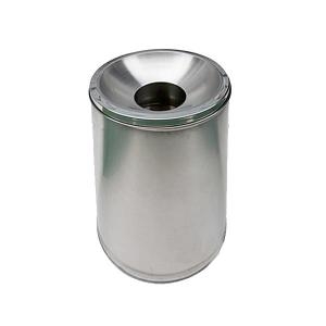 스텐레스 원형휴지통 대형 홉바형/깔대기 350/50L