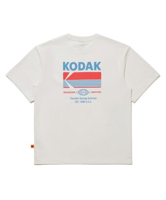코닥 K6223LRS54IVR 남성 <b>반팔</b><b>티</b> <b>기능성</b><b>반팔</b><b>티</b> 브리즈팝 에어로쿨 빅그래픽 <b>반팔</b> 티셔츠 IVORY 6312919