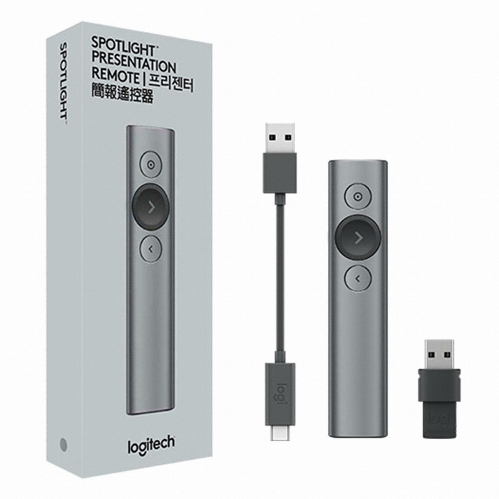 로지텍 스포트라이트 무선 프리젠터 (벌크)_이미지