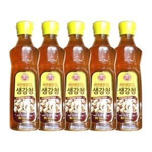 오뚜기 생강청 청 차 생강 물엿 요리당 680g (5개)