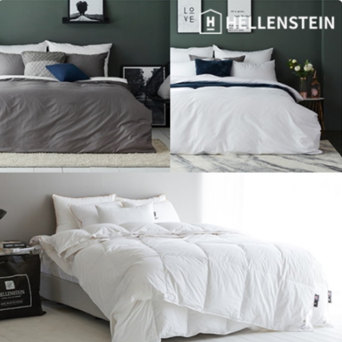 헬렌스타인 투인원 폴스카 구스이불+호텔콜렉션 80수 이불커버세트 (킹 K)_이미지