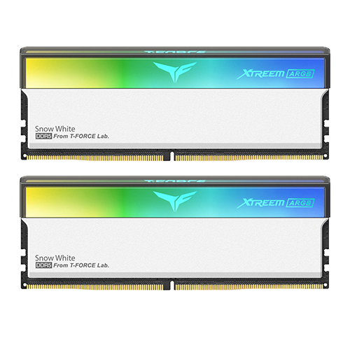 TeamGroup T-Force DDR5-8000 CL38 XTREEM ARGB 화이트 패키지 서린 (48GB(24Gx2))_이미지
