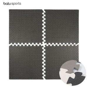 바투스포츠 바닥 소음방지 퍼즐매트 60x60x1.2cm (4장)_이미지