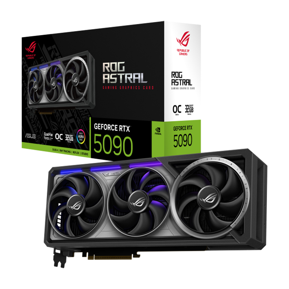 ASUS ROG Astral 지포스 RTX 5090 OC D7 32GB 인텍앤컴퍼니이미지입니다. 누르면 해당 게시물로 새창이동합니다.