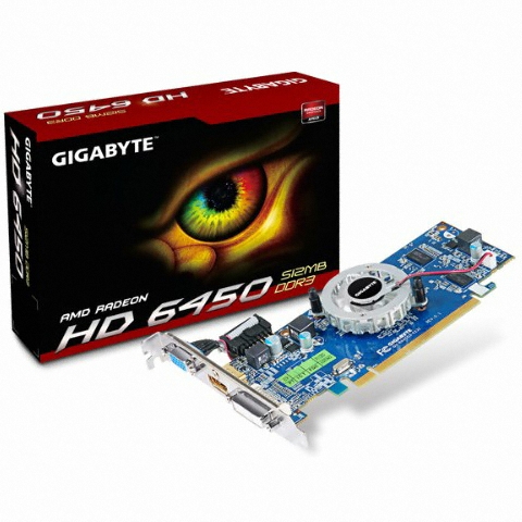 GIGABYTE 라데온 HD 6450 UD2 D3 512MB LP_이미지