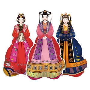  컬러룬 삼국시대공주 신라 [1개]