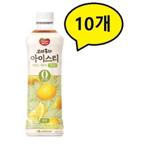 동원F&B 보성홍차 아이스티 제로 레몬 500ml (10개)_이미지