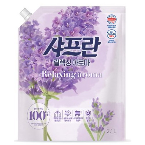 샤프란 릴렉싱 아로마 리필 2.1L (8개)_이미지