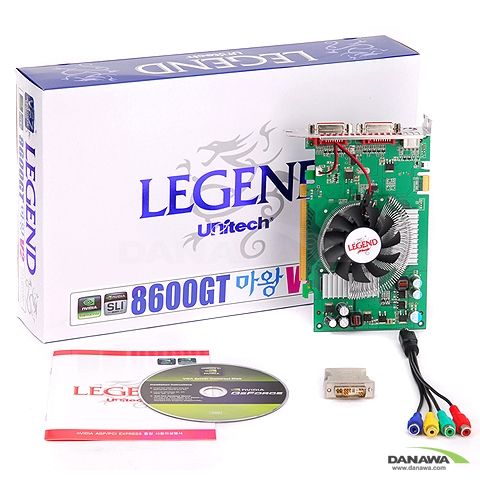 유니텍전자 LEGEND 지포스 8600GT LEGEND 마왕 V2 256MB 잘만_이미지
